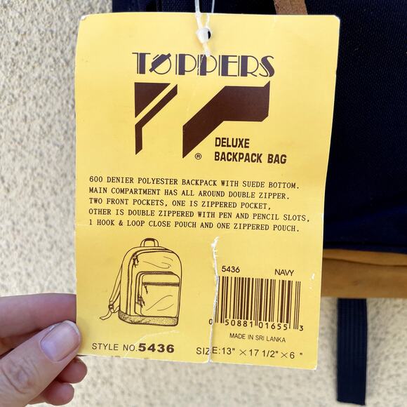 NEW Vintage San Jose State University SJSU Spartan Connection Backpack - Picture 5 of 9